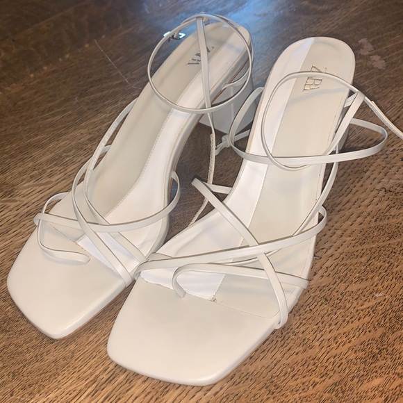Zara Strappy Block Heel Sandal